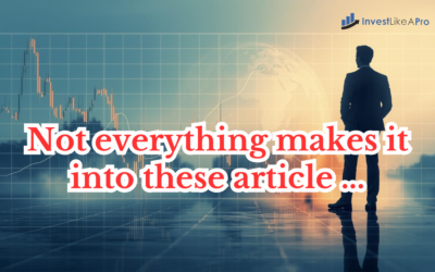 Not everything makes it into these articles …